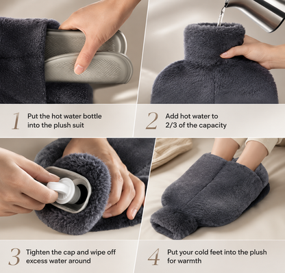 Wrapped in Winter™ Feet Plushy - Cozy Foot Warmer