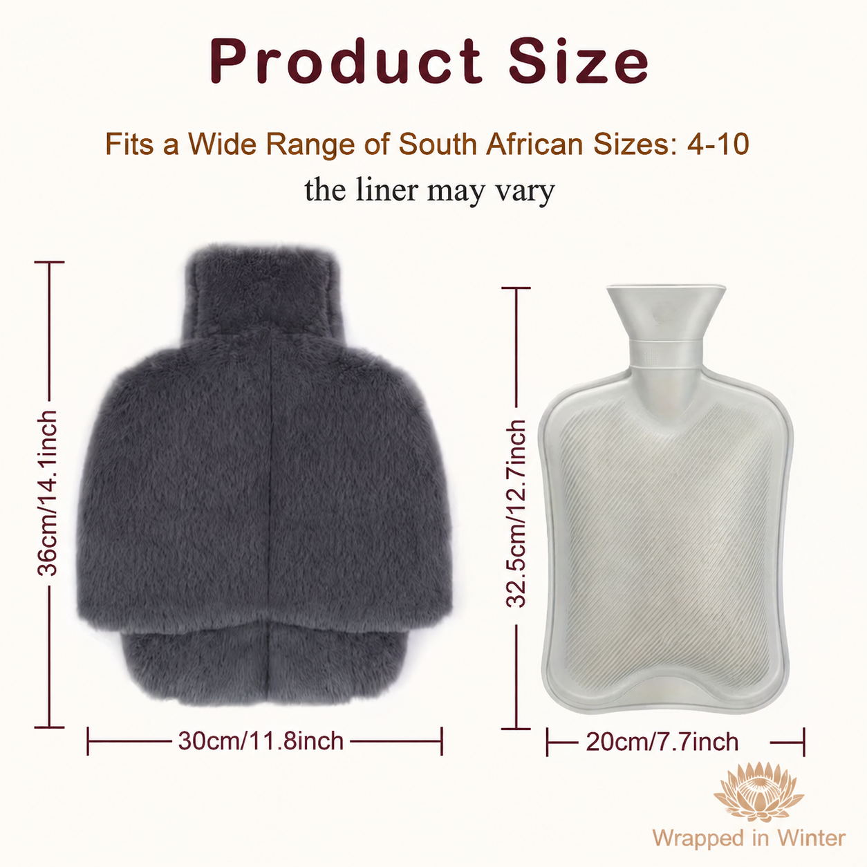 Wrapped in Winter™ Feet Plushy - Cozy Foot Warmer